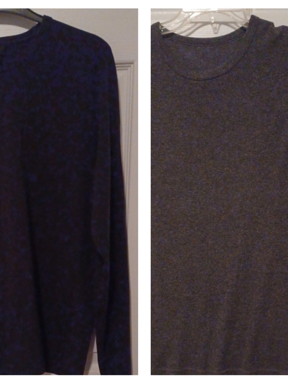 Express Men's Crewneck Shirt And Gray Tank top Size LARGE